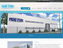 Tablet Screenshot of frund-stark.com.ar